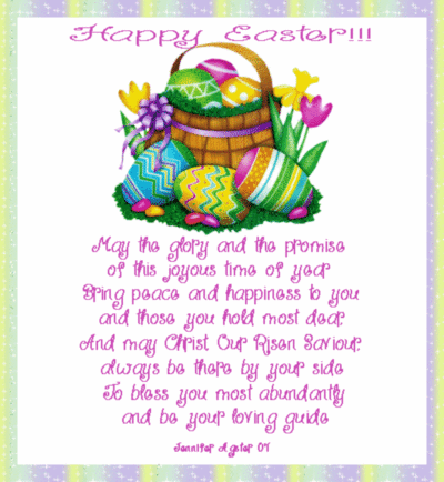 Easter Myspace Comments
