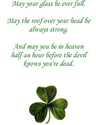 St. Patrick's Day Myspace Comments