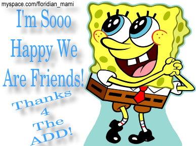 Thanks for the Add Myspace Comments