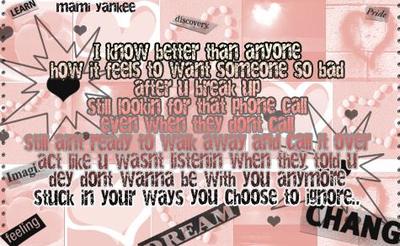 Broken Heart Myspace Comments