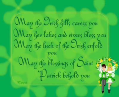 St. Patrick's Day Myspace Comments