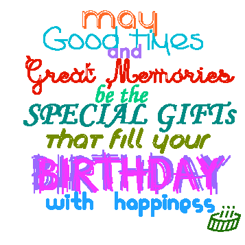 Happy Birthday Myspace Comments